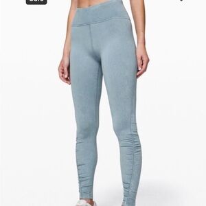 Lululemon Inner Glow 28” Washed Chambray